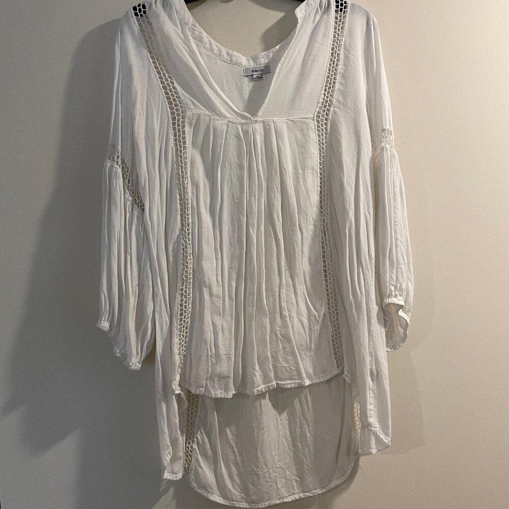 Raviya White Beach cover up